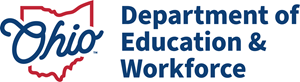Ohio Department of Education & Workforce logo